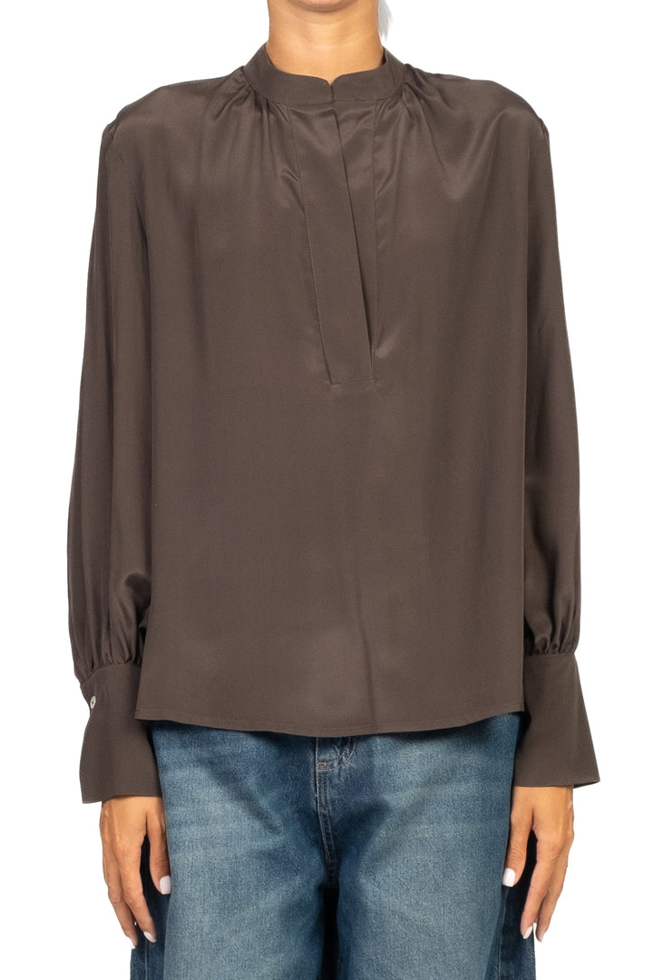 Emunà - Blusa scollo v manica palloncino Art. CM13-0068