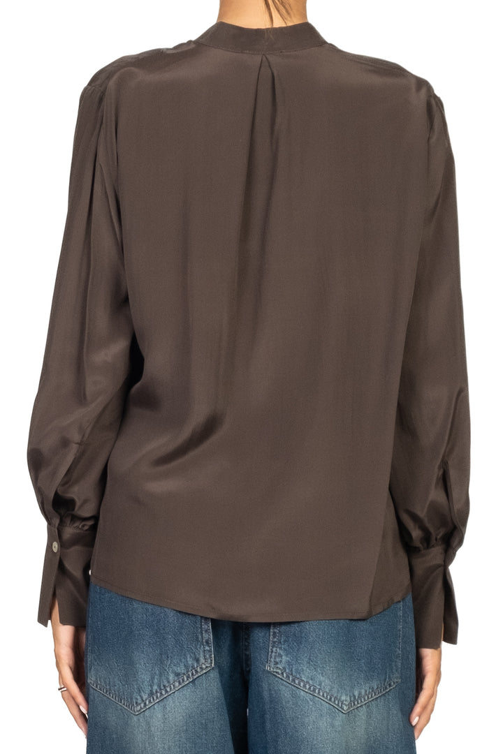 Emunà - Blusa scollo v manica palloncino Art. CM13-0068