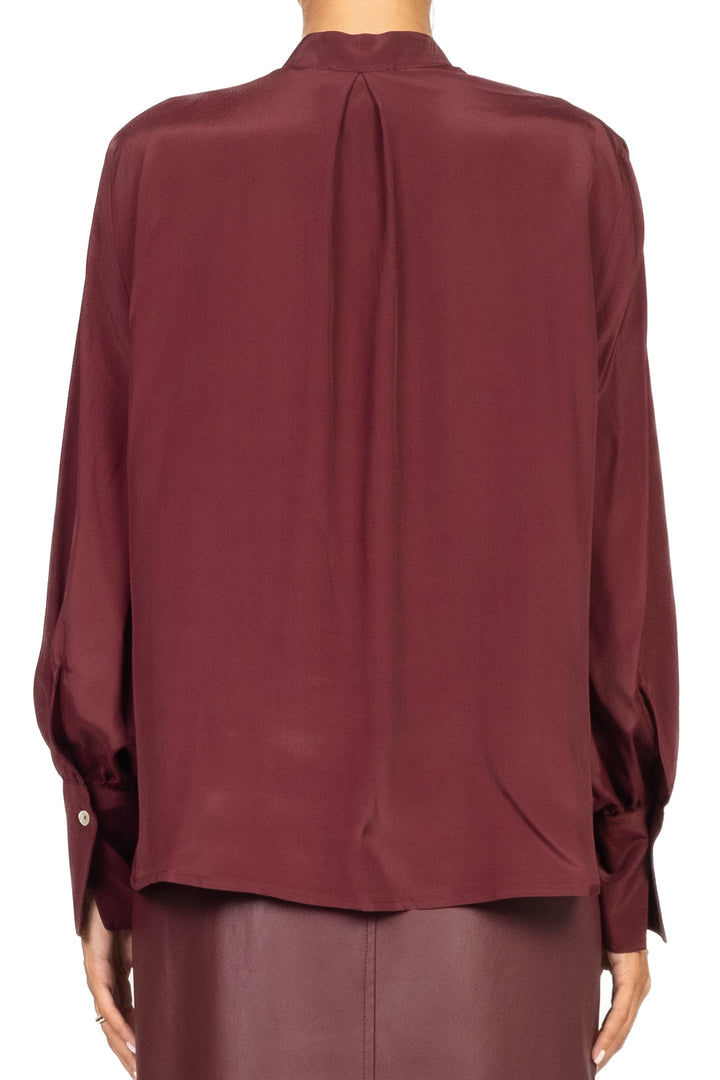 Emunà - Blusa scollo v manica palloncino Art. CM13-0068