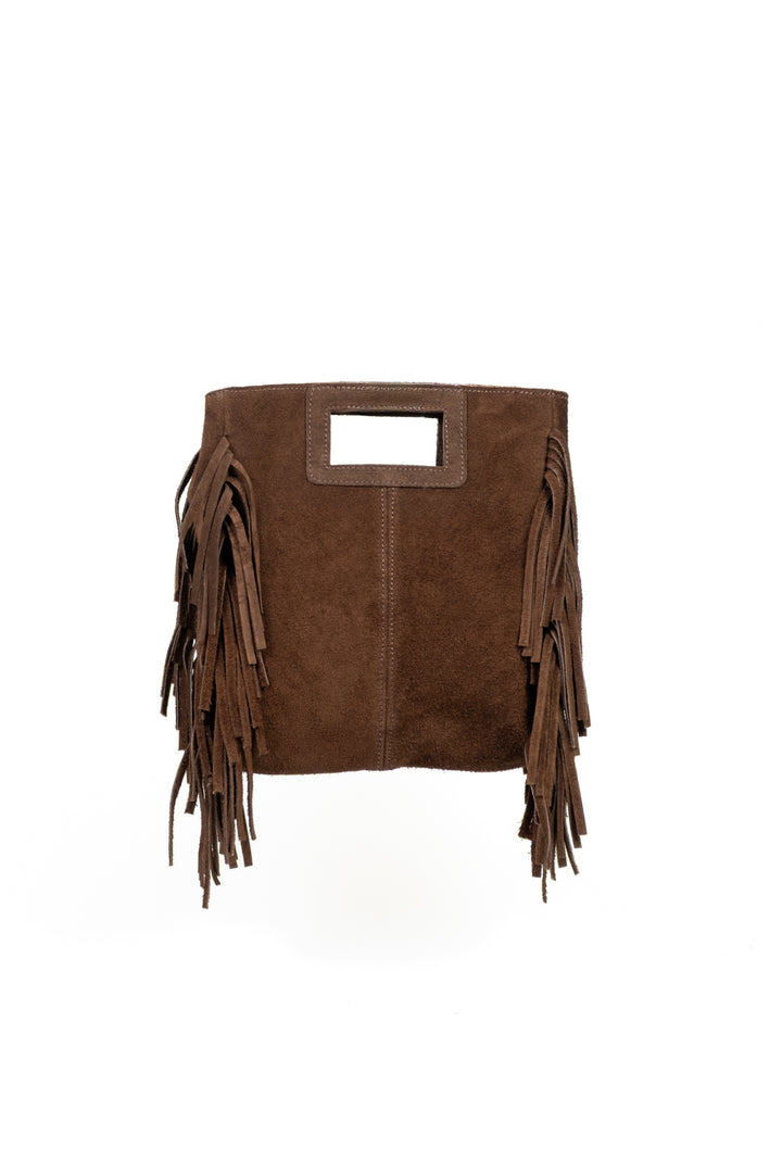 Upper - Borsa a mano con frange