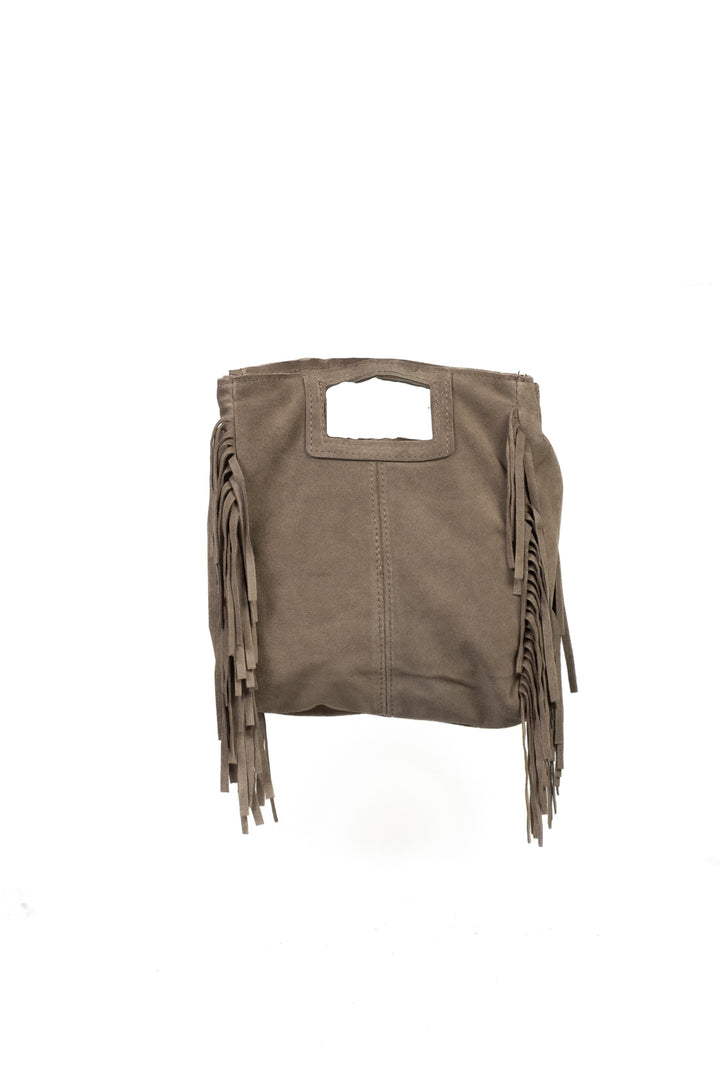 Upper - Borsa a mano con frange