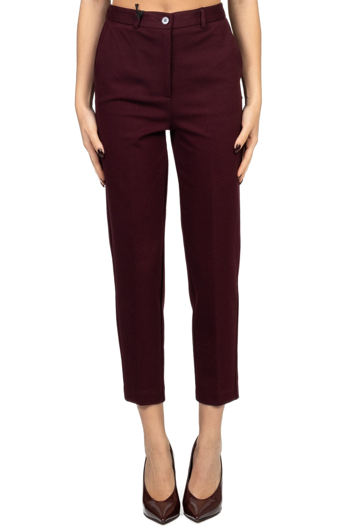 Vicolo - Pantalone sigaretta punto milano Art. TF0229