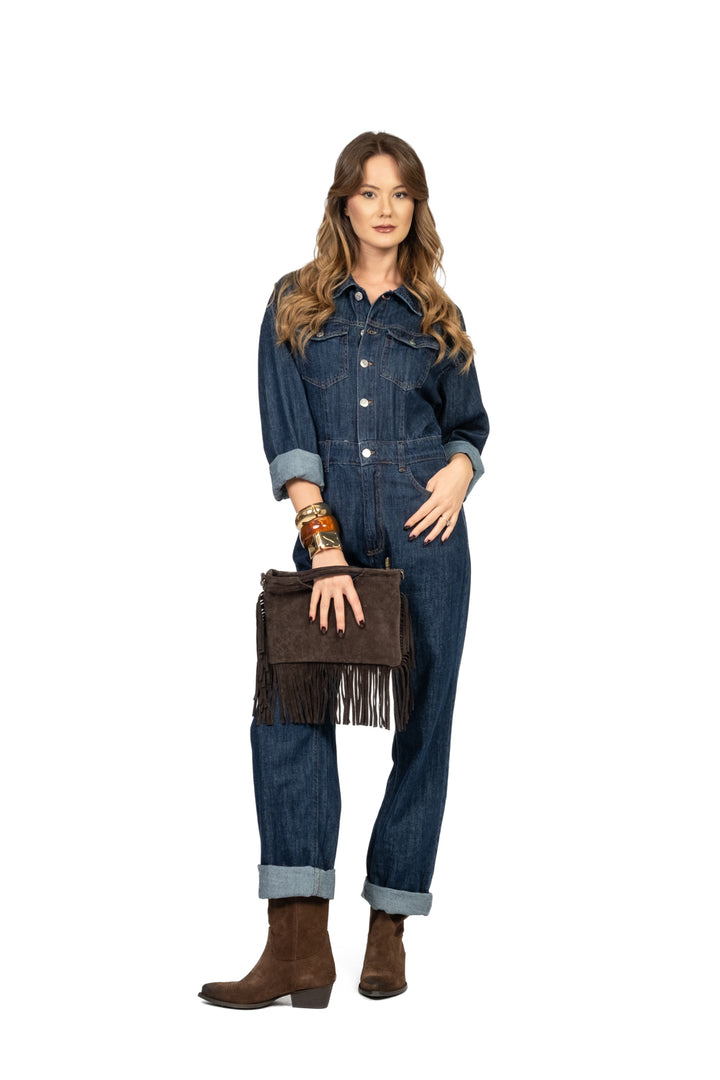 Have One - Tuta jeans con bottoni Art. YGZ-P006