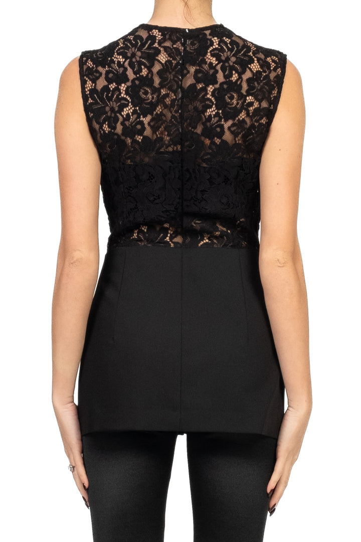 Imperial - Gilet intarsi in pizzo con top Art. LD11KMA