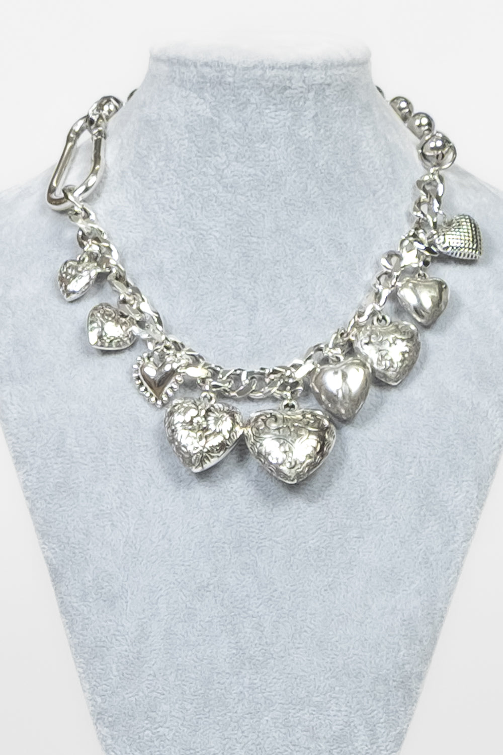 Upper - Collana moschettone cuore