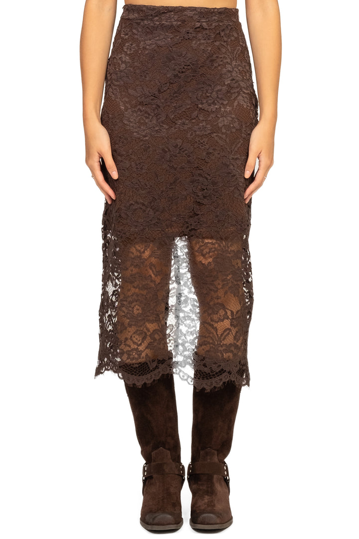 Tensione In - Gonna in pizzo Art. N20076AT