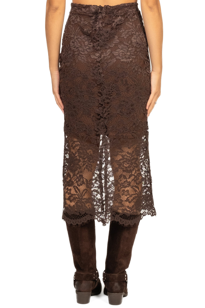 Tensione In - Gonna in pizzo Art. N20076AT