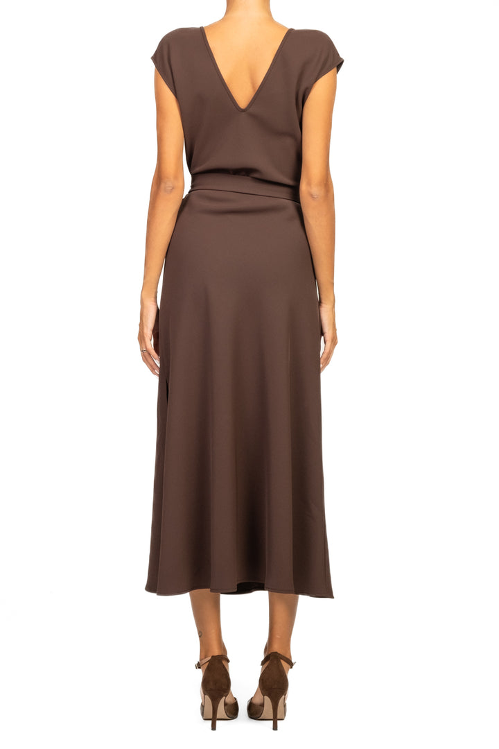 Imperial - Abito arricciato con fusciacca Art. AFSTKER/AFSTKSB