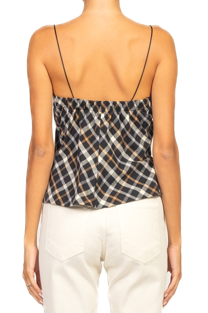 Tensione In - Top fantasia con intarsi pizzo Art.W25T723