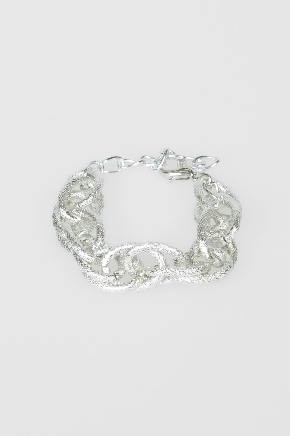 Upper - Bracciale catena graffiato