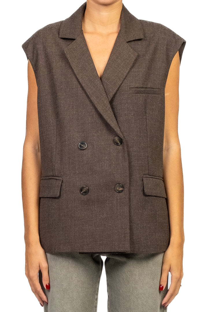 Tensione In - Gilet over doppio petto Art. 26D1022