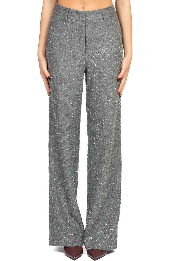 Vicolo - Pantalone spigato con perline Art. TF0104