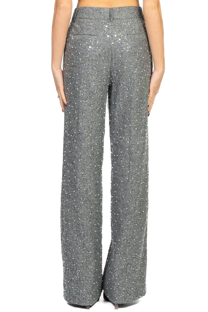 Vicolo - Pantalone spigato con perline Art. TF0104