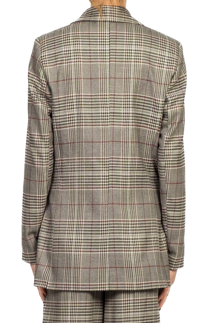 Tensione In - Giacca over pied de poule Art. 26B1129