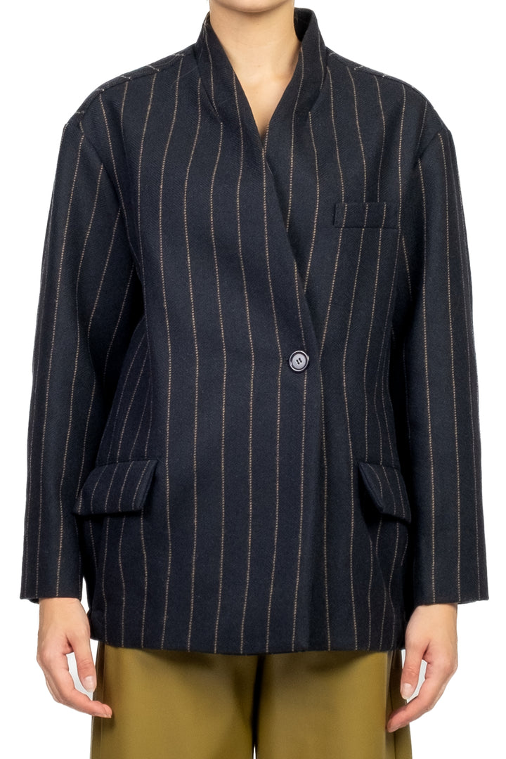 Dixie - Giacca bomber gessata Art. JDLLVEE