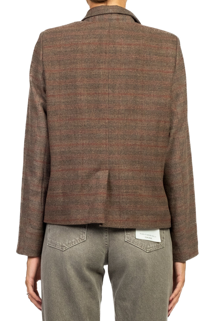 Tensione In - Giacca corta check Art. 1149AI25