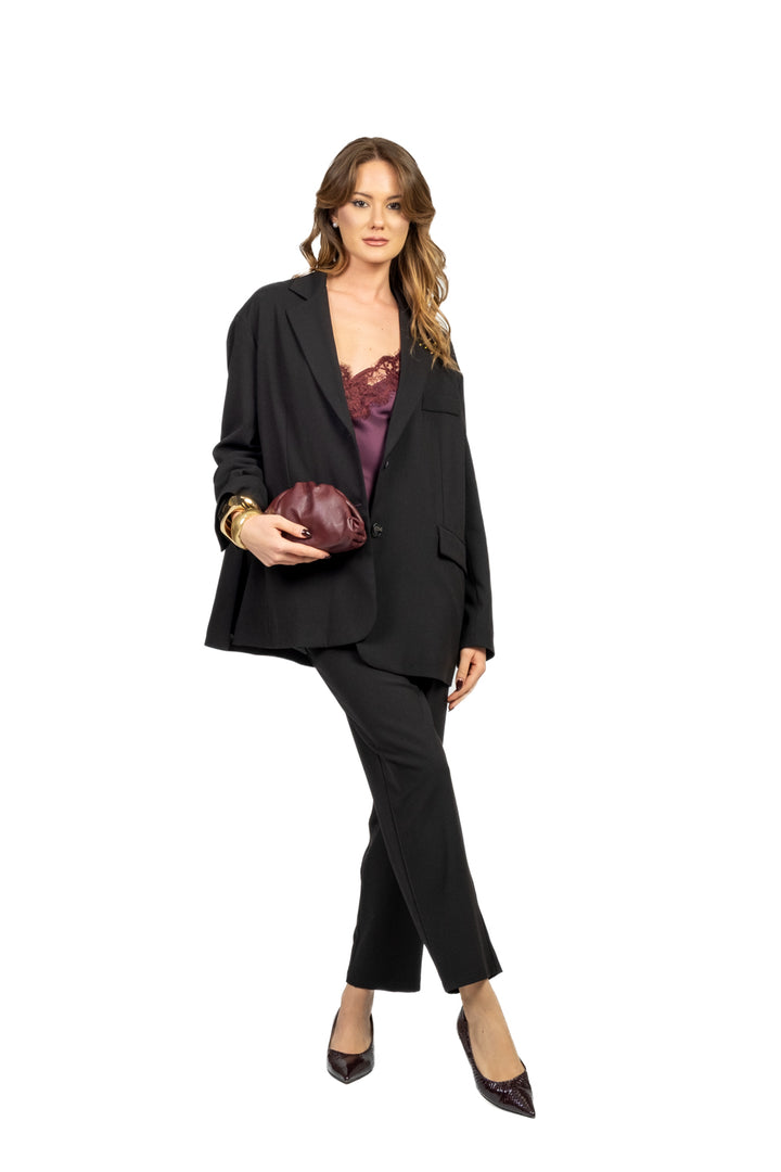 Tensione In - Pantalone carrot con cintura Art. 26P1133