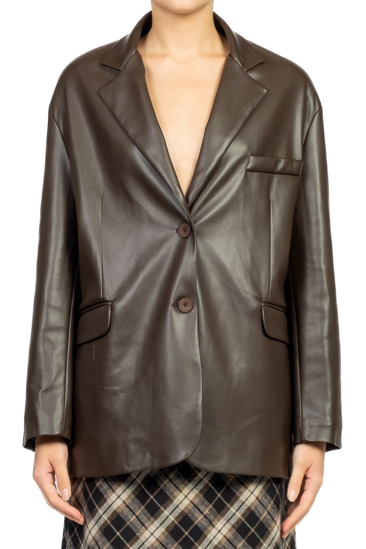 Tensione In - Giacca ecopelle over Art. 26B1053