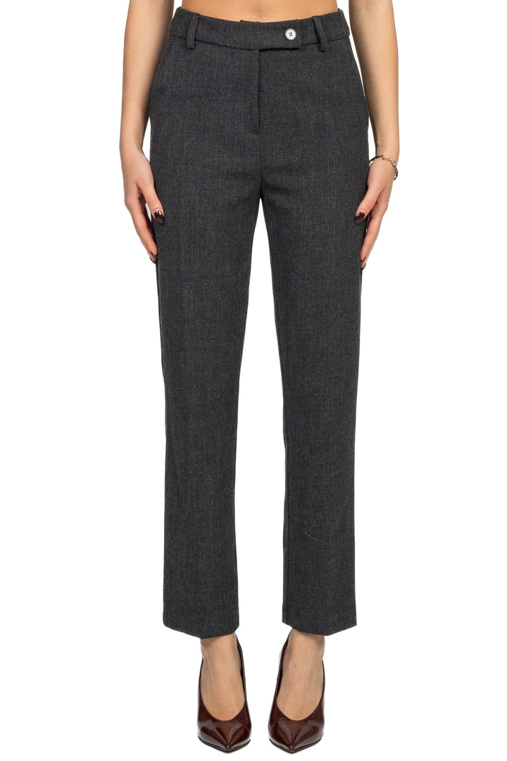 Tensione In - Pantalone crop gamba dritta Art. 26P983