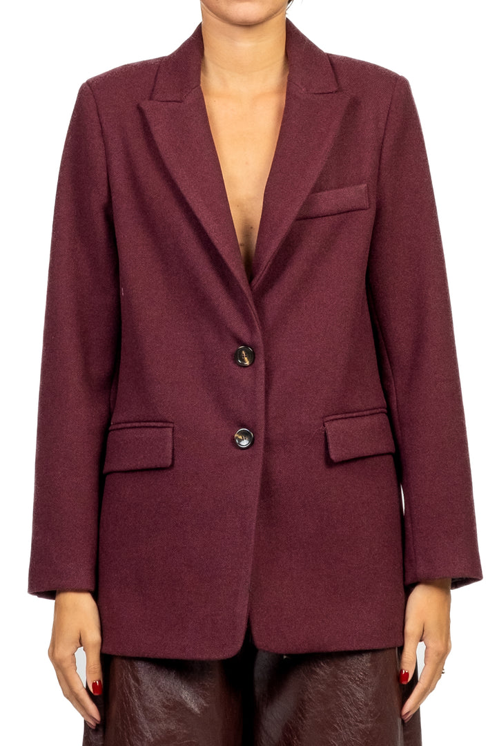 Tensione In - Giacca dritta in panno Art. AN7127SH-AI25