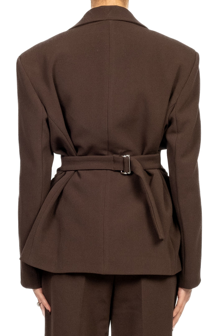 Tensione In - Giacca doppio petto spalline Art. 26B992