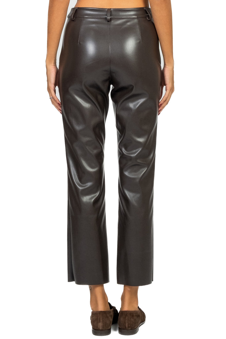 Tensione In - Pantalone trombetta ecopelle Art. 222128-25