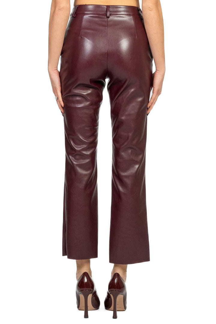 Tensione In - Pantalone trombetta ecopelle Art. 222128-25