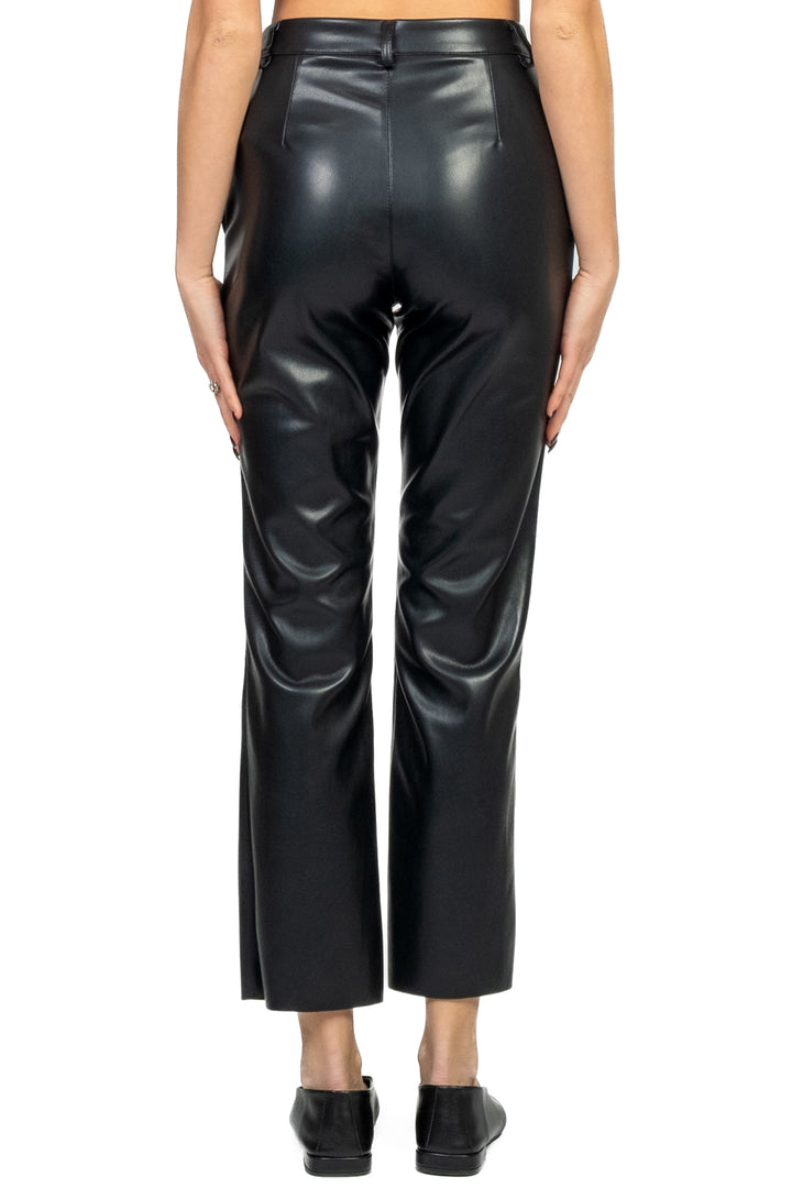 Tensione In - Pantalone trombetta ecopelle Art. 222128-25