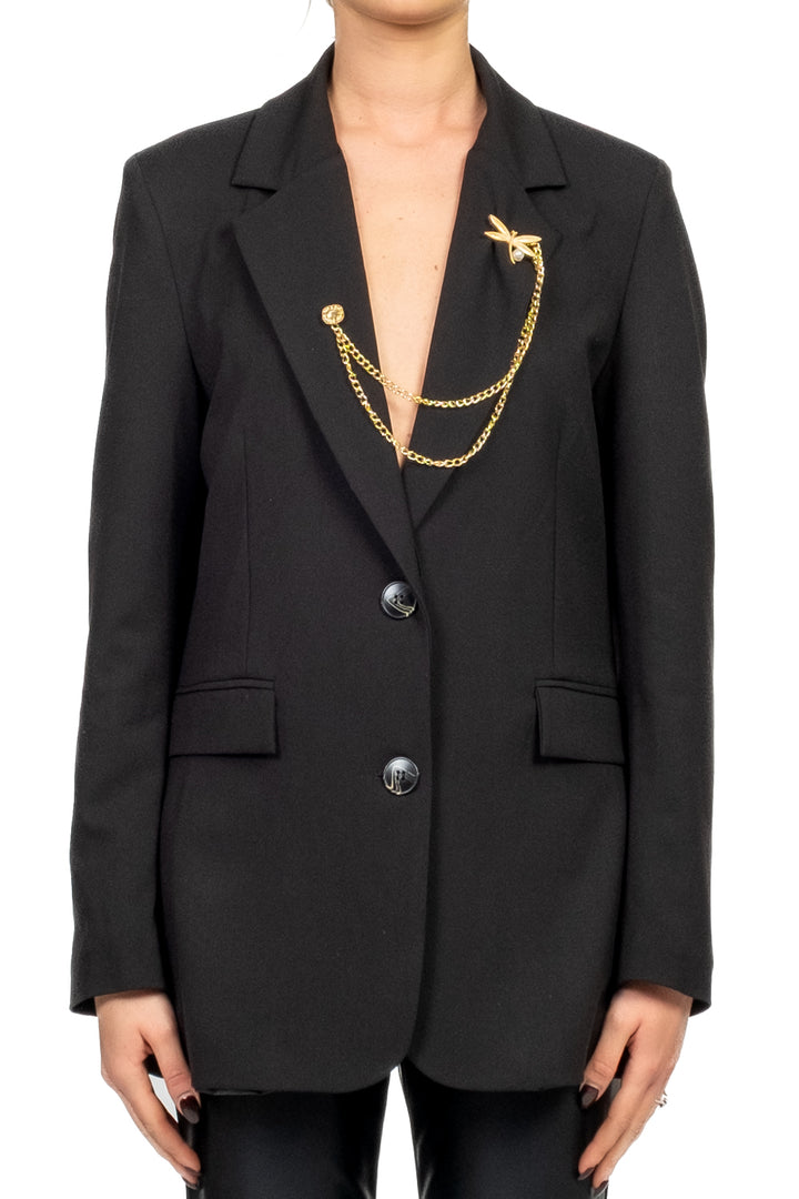 Tensione In - Giacca over con spilla Art. 26B1132