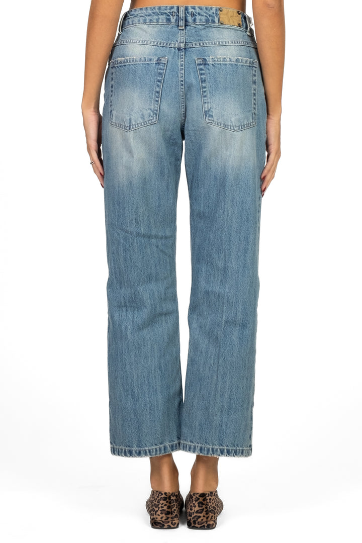 Bloom - Jeans crop Art. BETTA-INDIGO