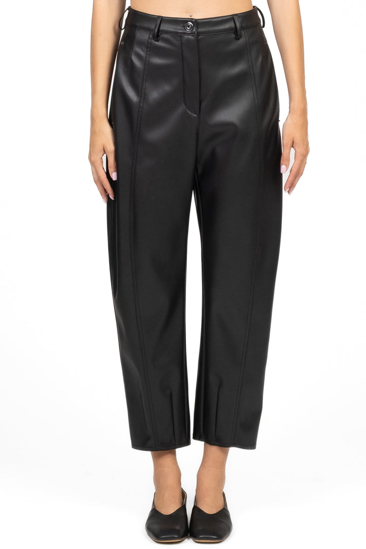 MM MaxMara - Pantalone in ecopelle ANSELMO Art. 2526786067