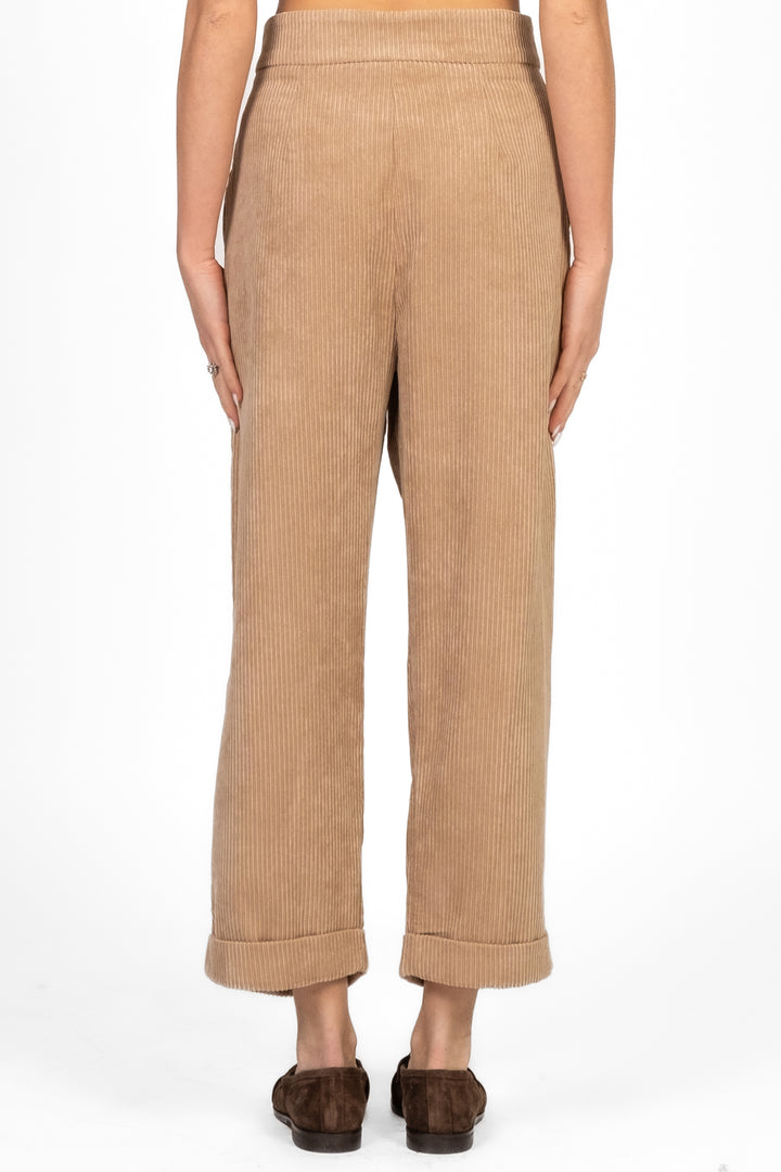 Tensione In - Pantalone baggy in velluto Art. 26P1278