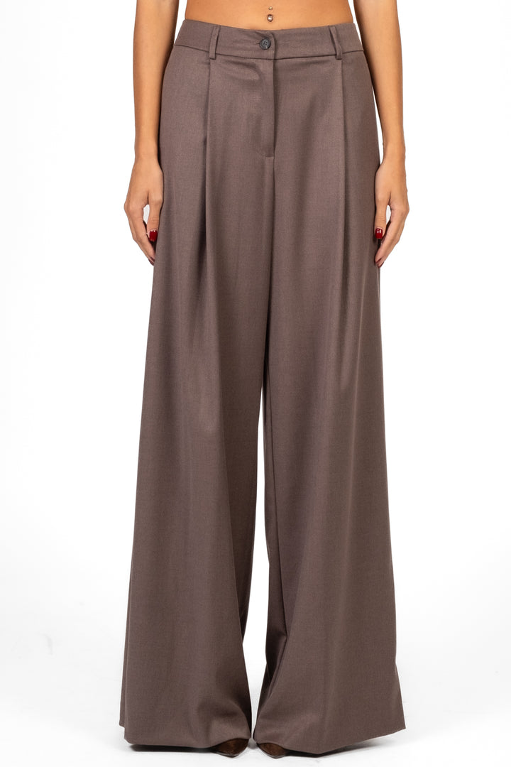 Vicolo - Pantalone palazzo con pinces Art. TF1769