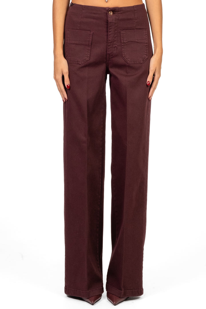 Tensione In - Jeans palazzo con taschini Art. CJ12707