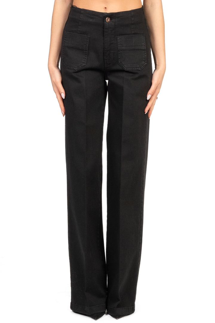 Tensione In - Jeans palazzo con taschini Art. CJ12707