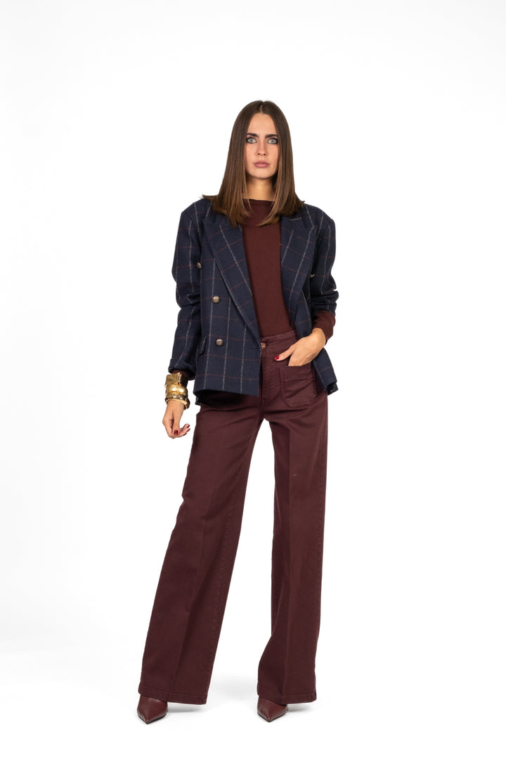 Tensione In - Jeans palazzo con taschini Art. CJ12707