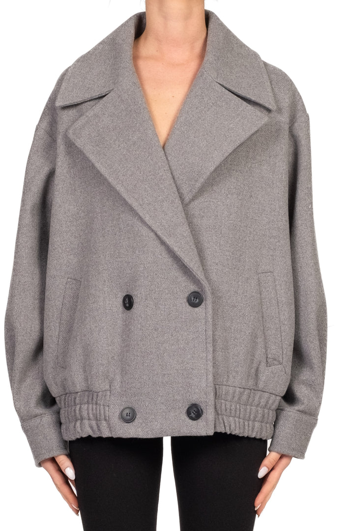 Dixie - Cappotto corto doppio petto Art. K845Y016