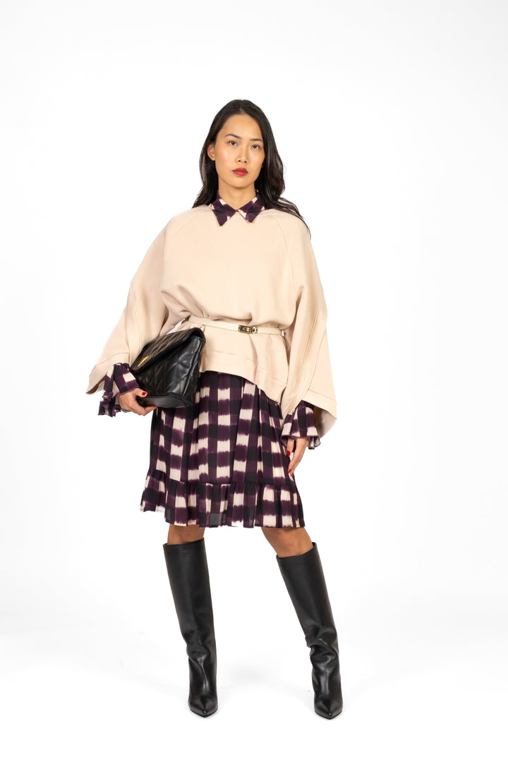 Dixie - Felpa girocollo manica ampia Art. F262Y034