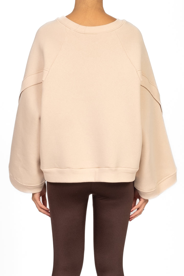 Dixie - Felpa girocollo manica ampia Art. F262Y034