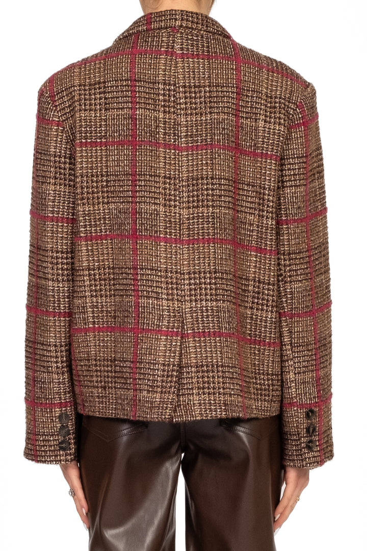 Tensione In - Giacca corta quadri Art. 26B1302