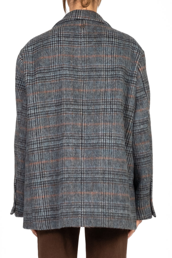 Dixie - Giacca check con spille Art. J845Y062