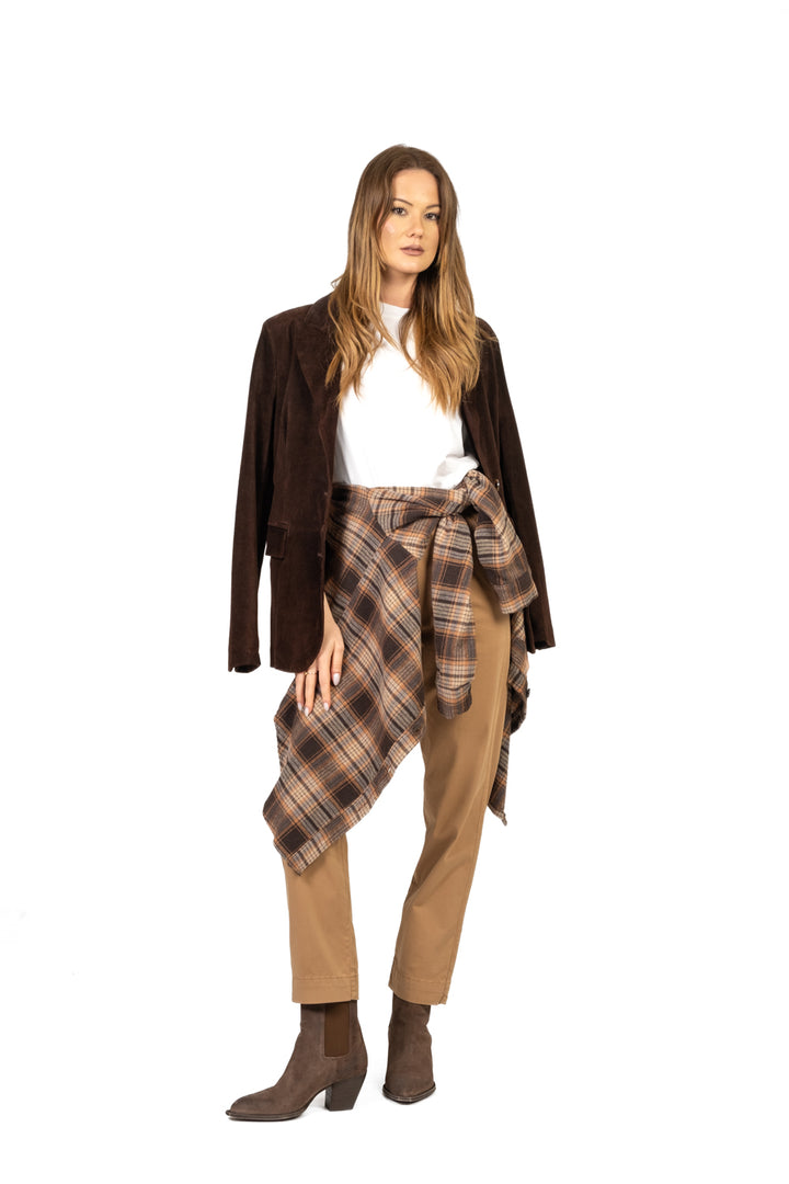 MM MaxMara - Pantalone boy TUNISI Art. 2526136018