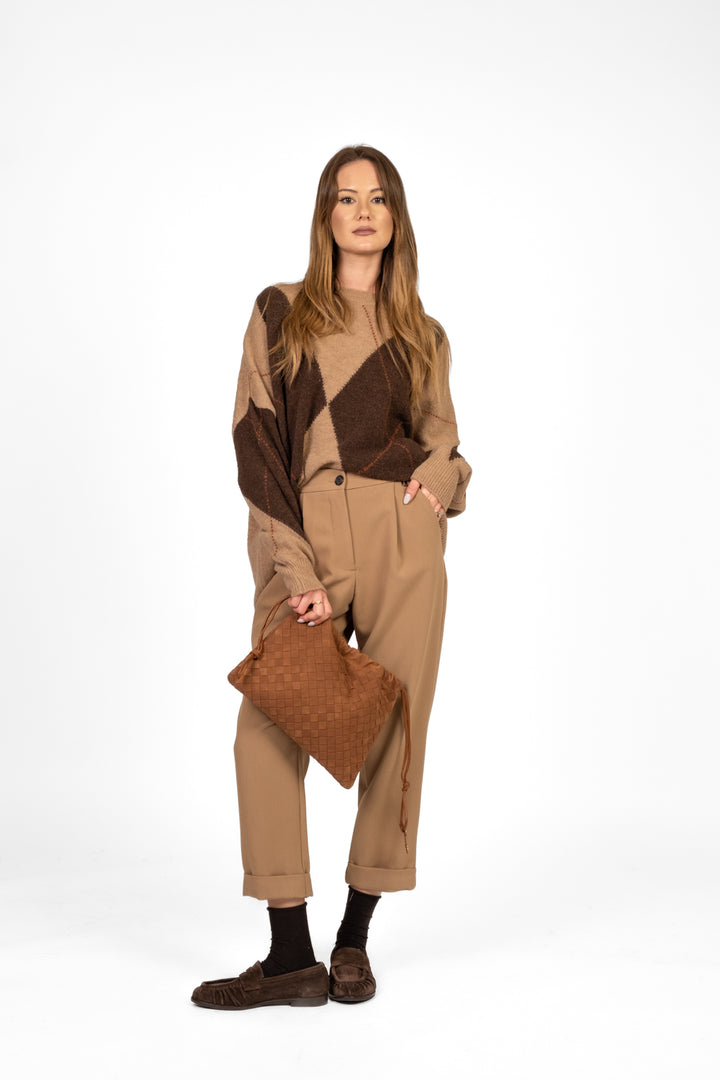 Have One - Maglia over con rombi Art. MFP-P188