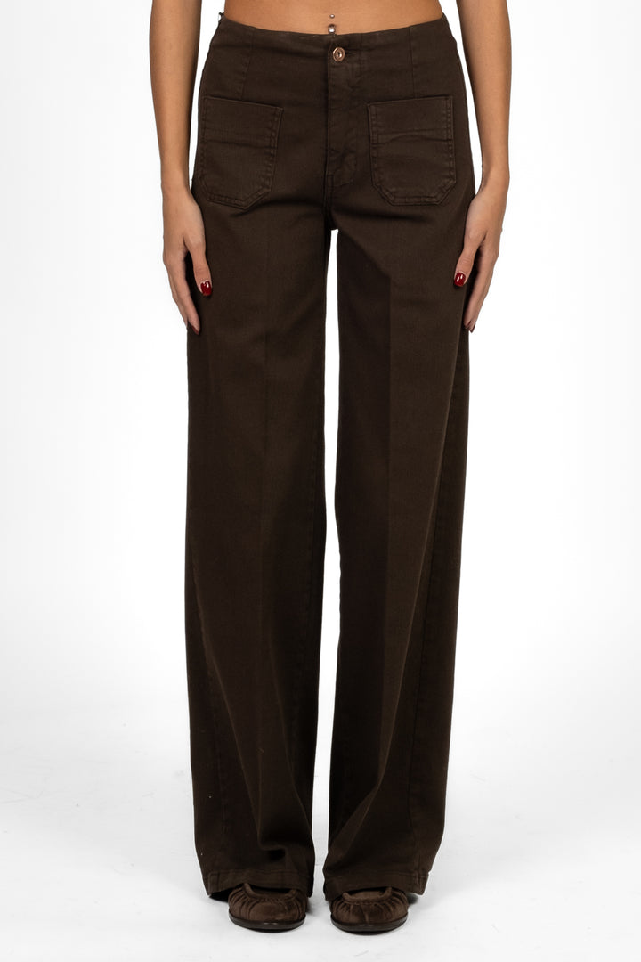 Tensione In - Jeans palazzo con taschini Art. CJ12707