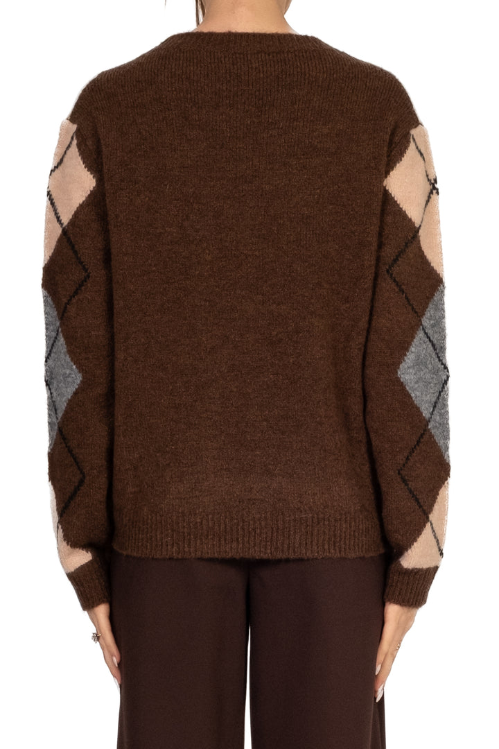 Vicolo - Maglia rombi girocollo Art. 55188F