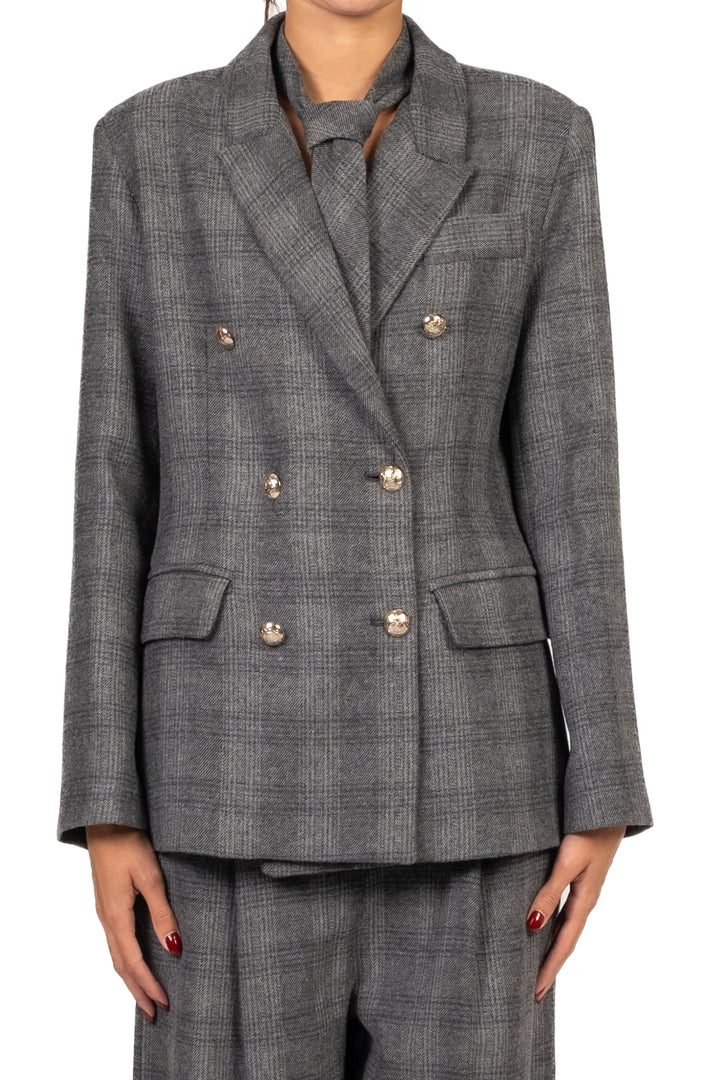 Tensione In - Giacca check con cravatta Art. 37962