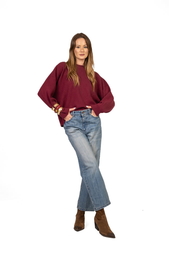 Vicolo - Maglia over girocollo Art. 22021F