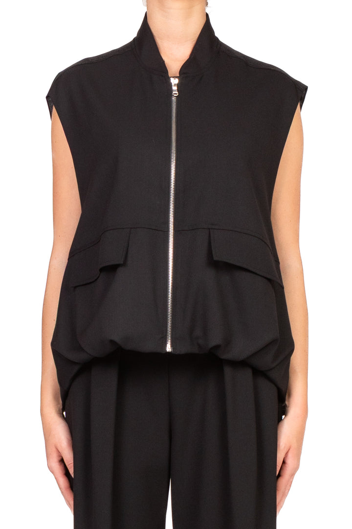 Dixie - Gilet bomber smanicato Art. L648Y013