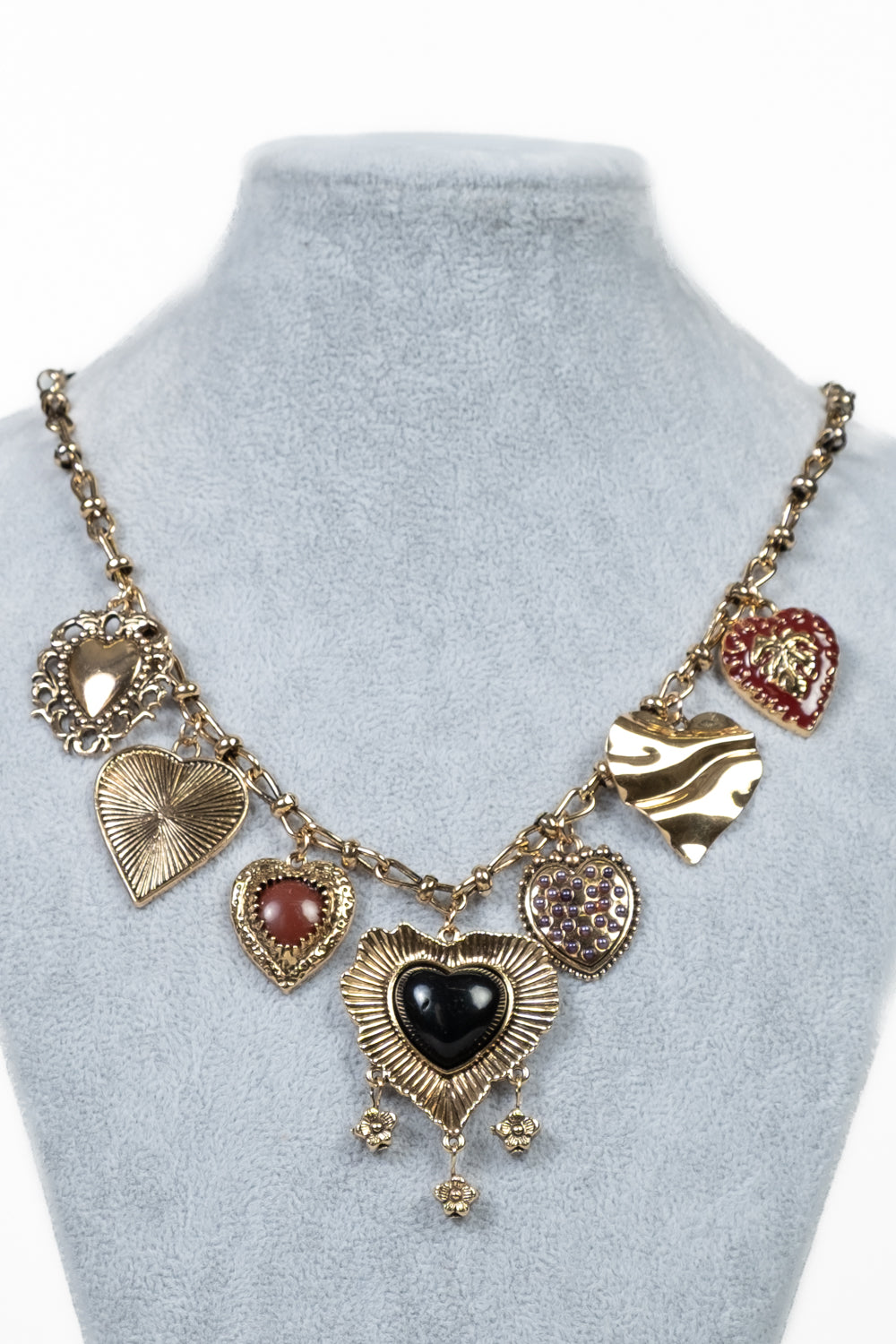 Upper - Collana ciondoli cuori