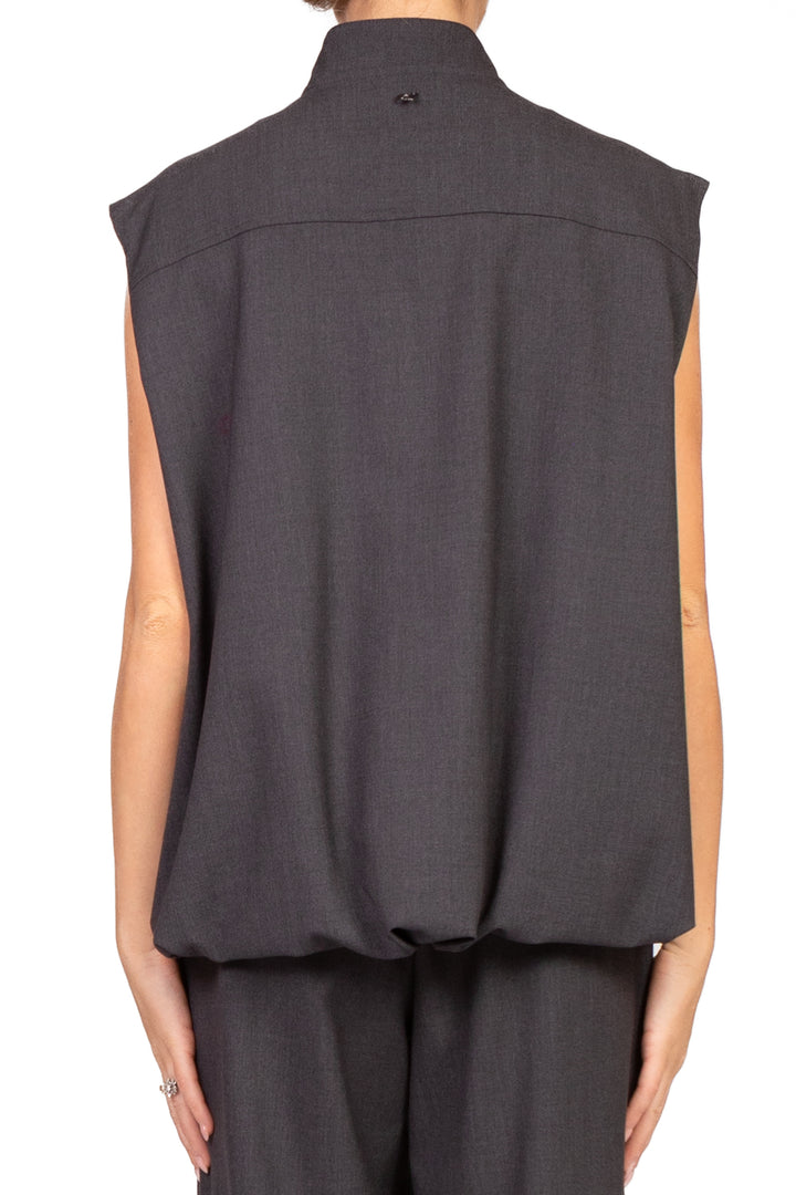 Dixie - Gilet bomber smanicato Art. L648Y013